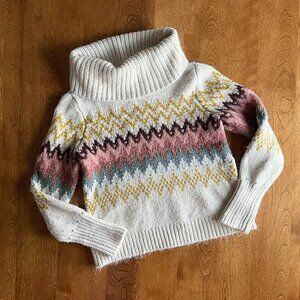 Loft cozy turtleneck sweater XS